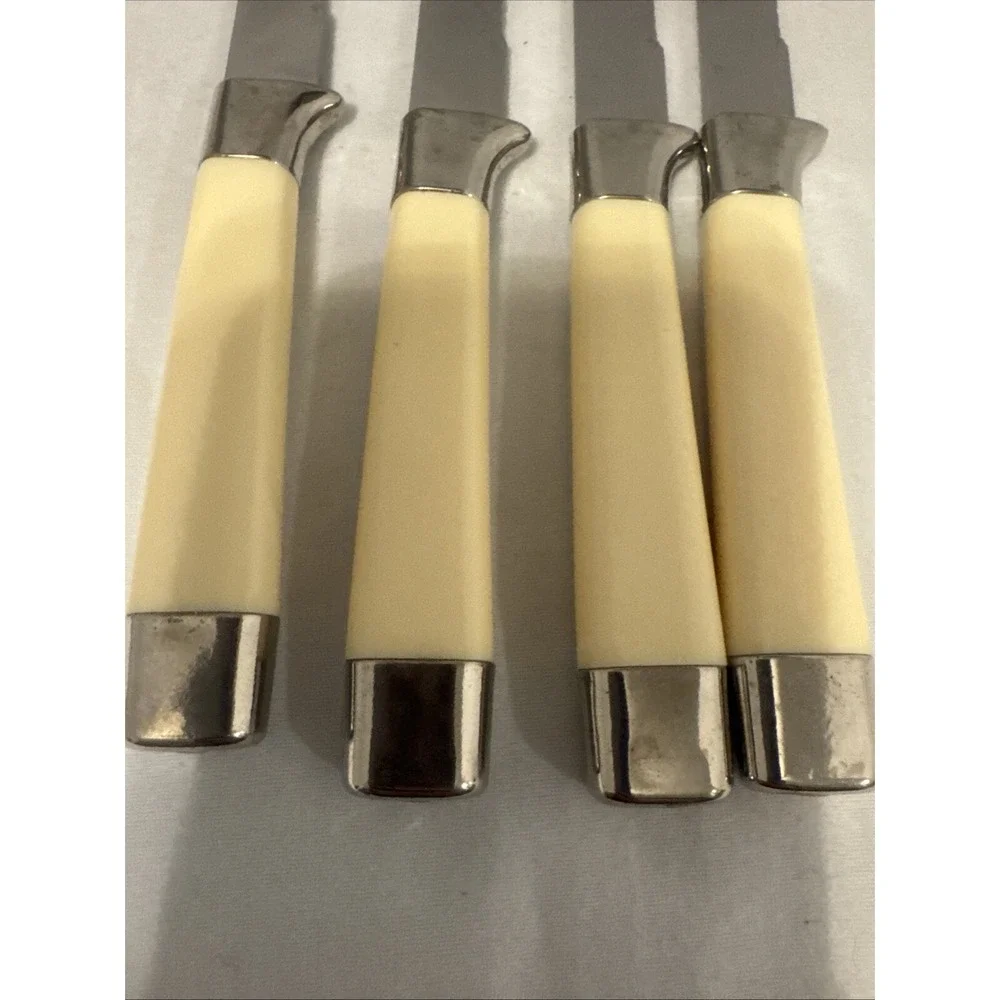 VTG REGENT SHEFFIELD Steak knives‎ Set of 4 Stainless Steel England